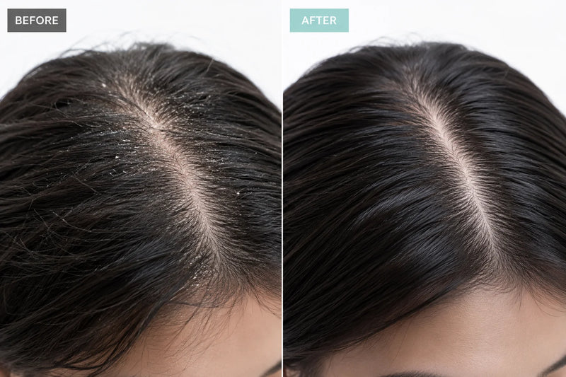 Scalp transformation in 2 weeks